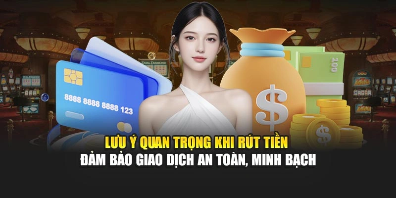 Lưu ý quan trọng khi rút tiền cam kết giao dịch an toàn, minh bạch